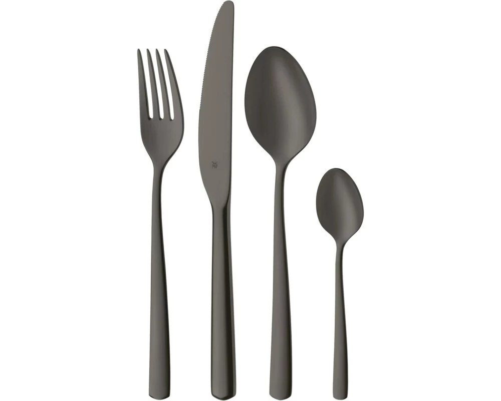 WMF Besteck-Set Boston 24-teilig, Dunkelgrau