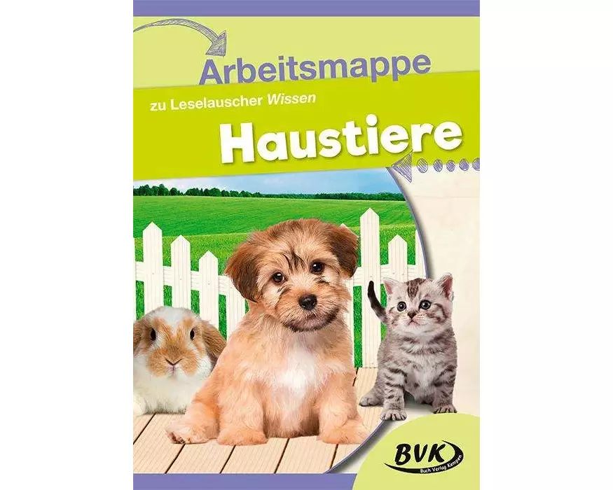 Leselauscher Wissen "Haustiere" Arbeitsmappe