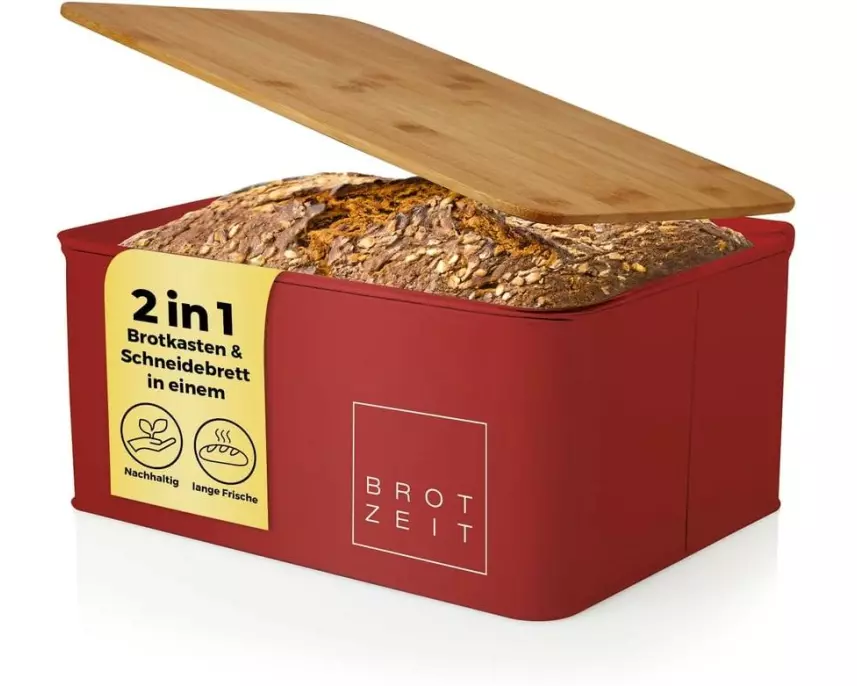 Lumaland Brotkasten Cuisine Rot