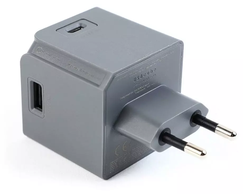 Allocacoc USB Netzteil USBcube Original PD 65W Grau