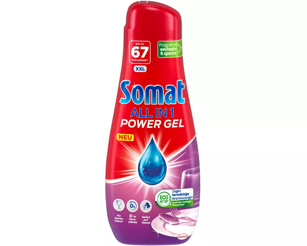 Somat Maschinenspülmittel All in 1 Power Gel 1 l