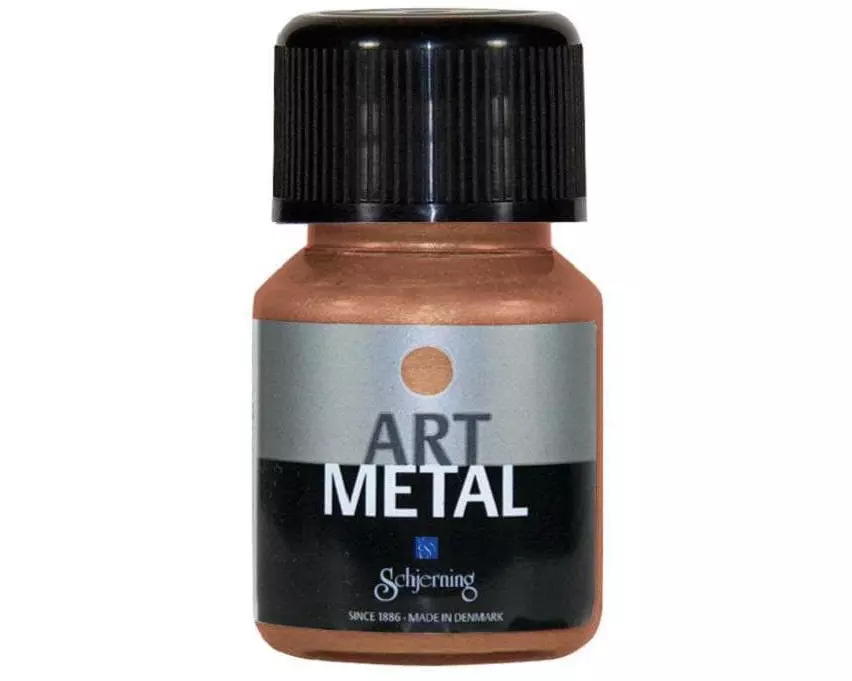 Schjerning Metallic-Farbe Art Metal 30 ml, Kupfer