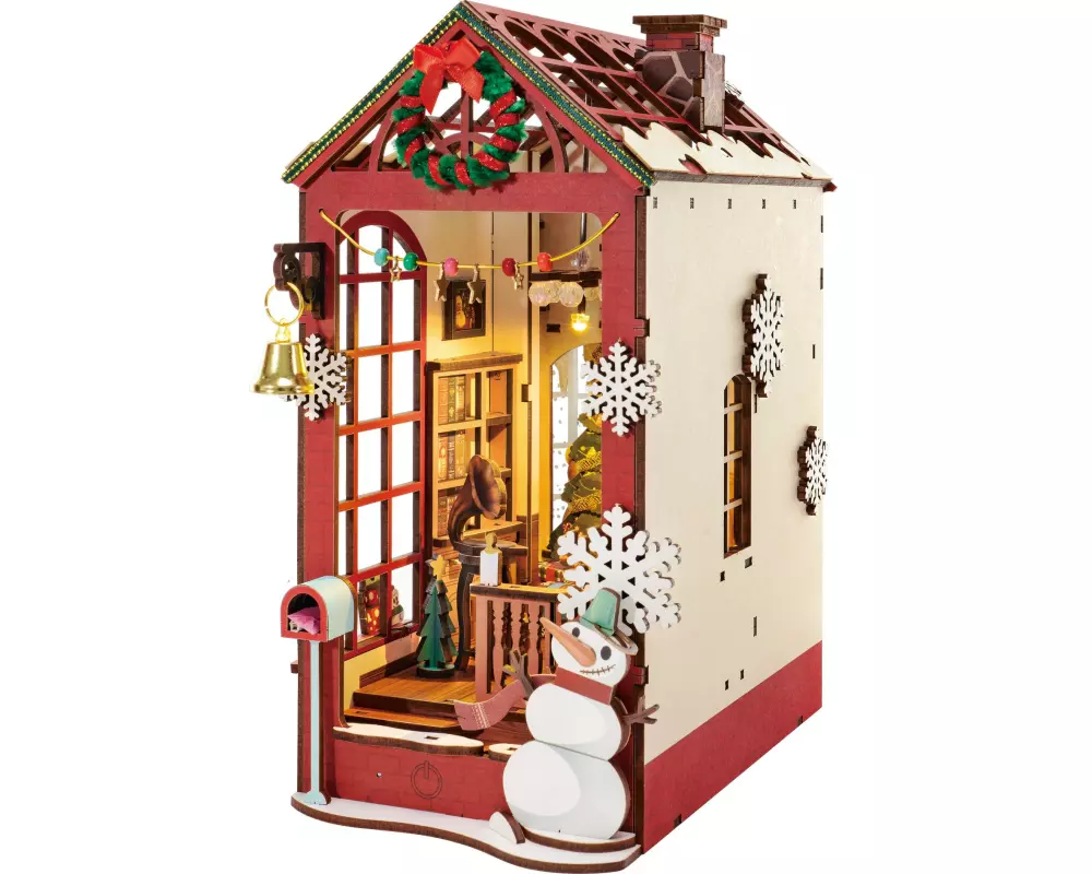 Rolife Bausatz Christmas Indoor Scene Holzbausatz Weihnachten