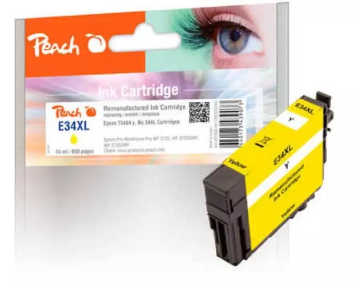 Peach Tinte Epson T3474, No 34XL Yellow