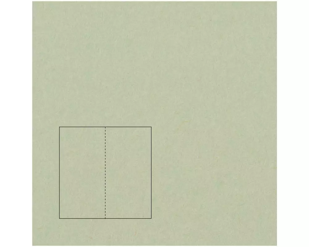 Rico Design Paper Poetry Essentials DL Klappkarte lang A6, Lindgrün