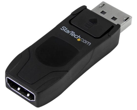 StarTech.com DisplayPort to HDMI Adapter, 4K 30Hz Compact DP 1.2 to HDMI 1.4 Video Converter, Passive DP++ to HDMI Monitor/Display Adapter