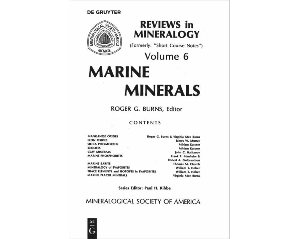 Marine Minerals