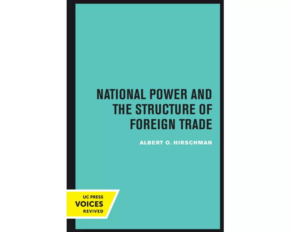National Power and the Structure of Foreign Trade