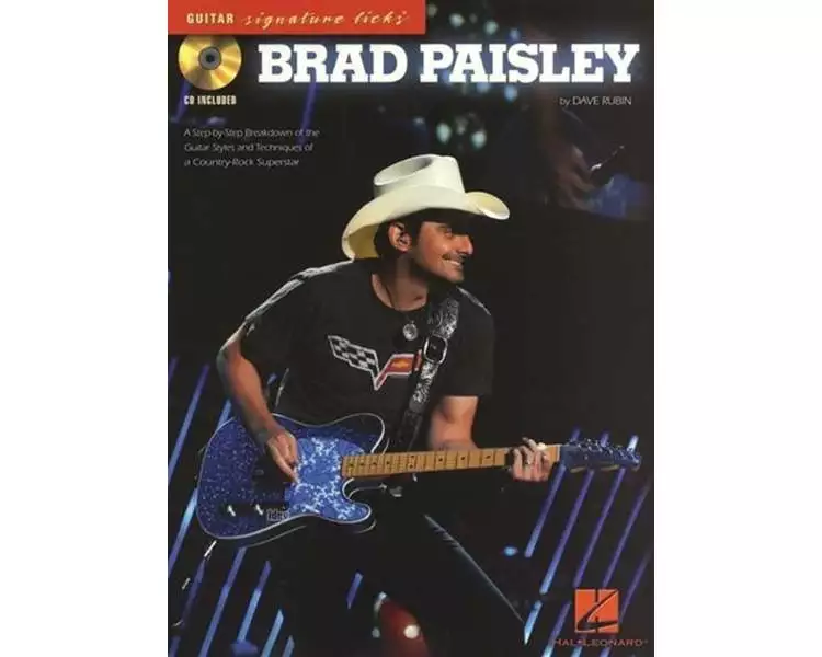 Brad Paisley: A Step-By-Step Breakdown of the Guitar Styles and Techniques of a Country-Rock Superstar Book/Online Audio