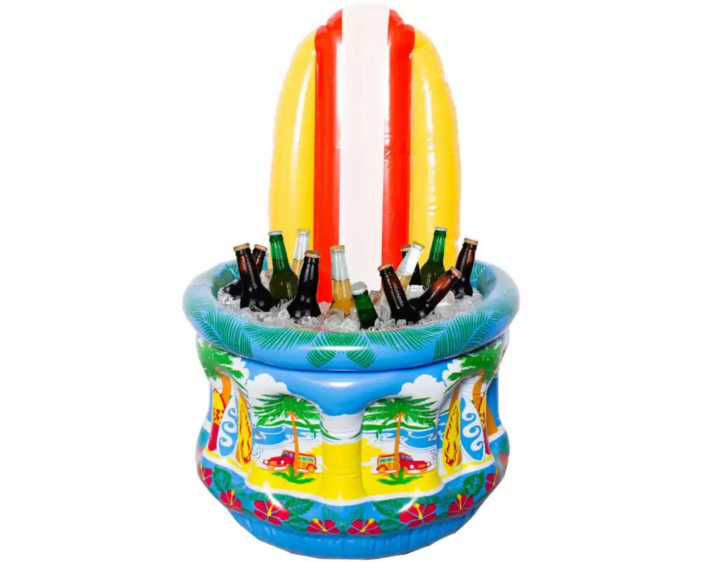 Folat Aufblasbares Accessoire Surfbrett Cooler Mehrfarbig