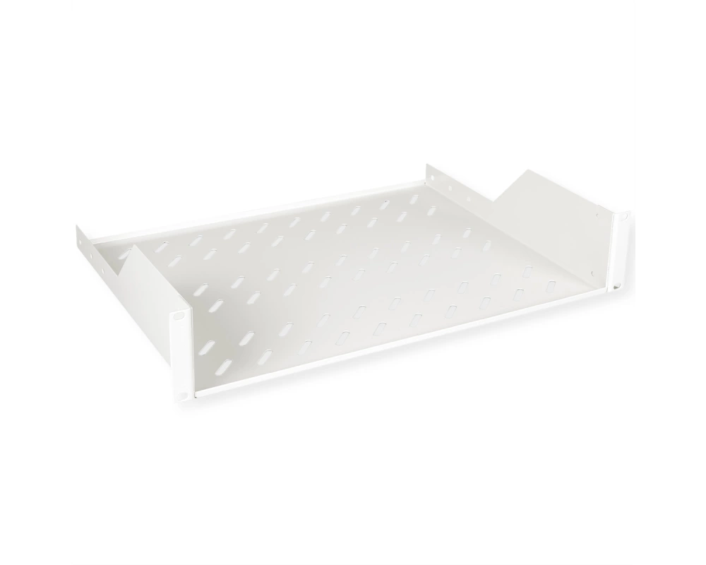 ROLINE 19-Zoll Fachboden 2 HE 350 T, 25kg Tragkraft grau