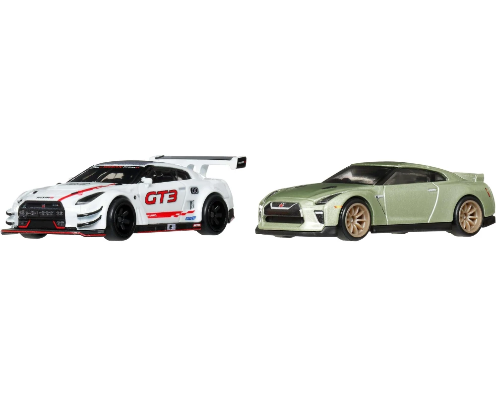 Hot Wheels Premium Car Culture 2er-Pack Nissan GTR