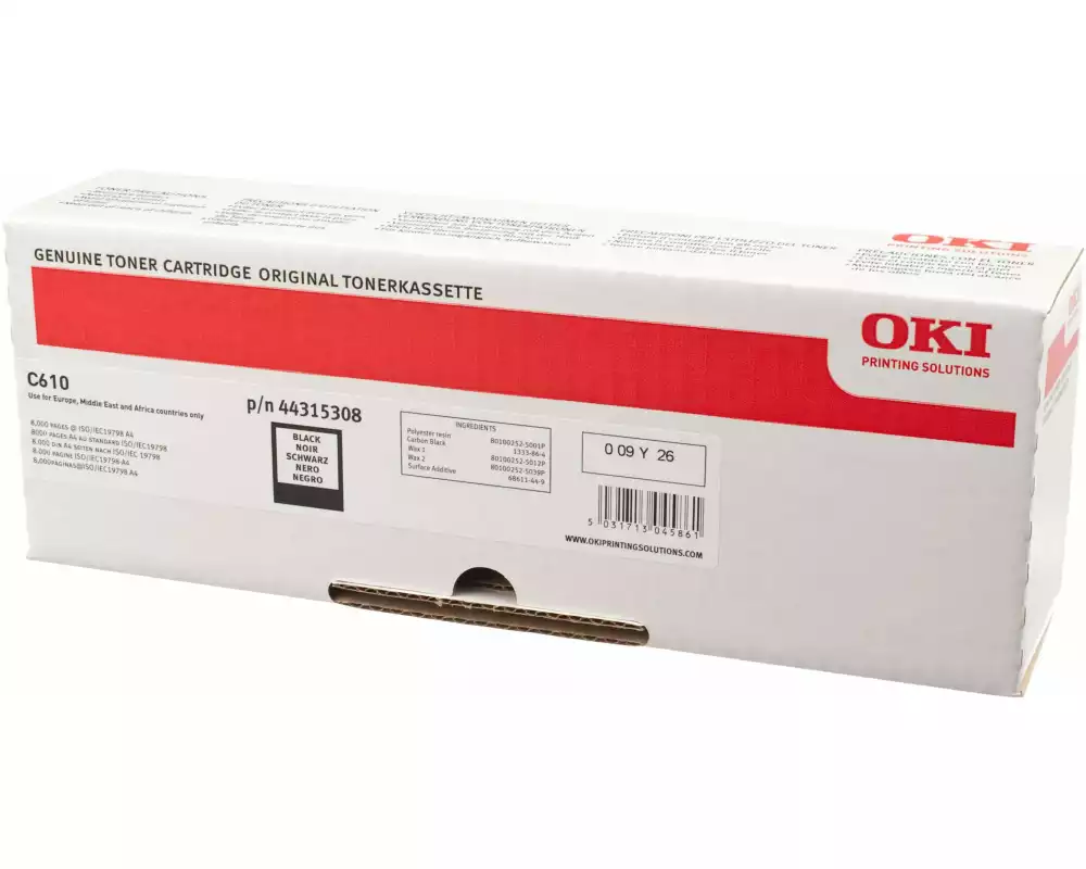 OKI Toner 44315308 Black