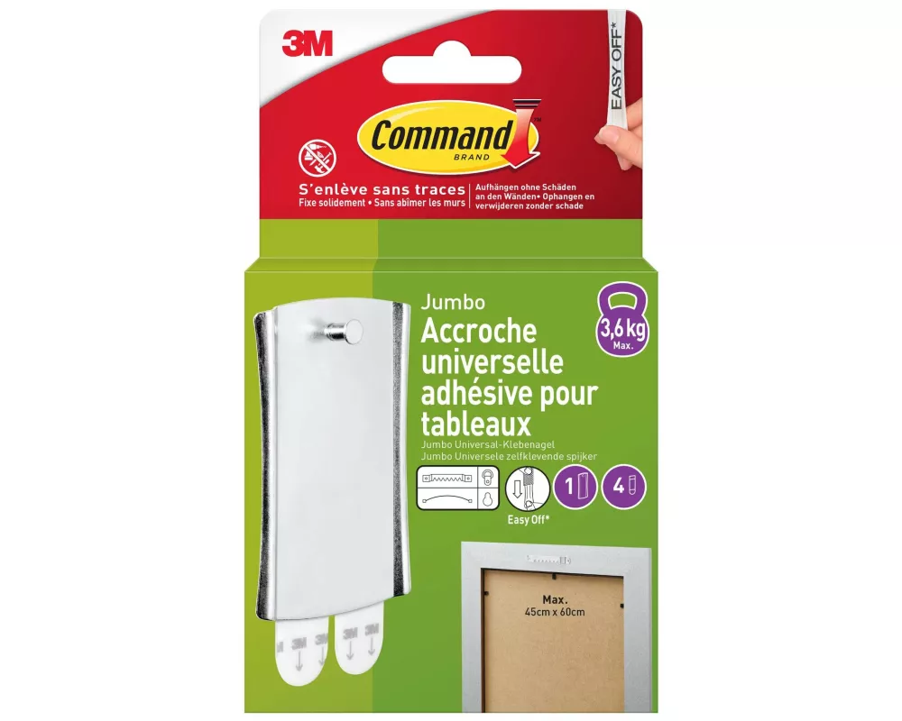 Command Haken Command 3.6 kg, Silber