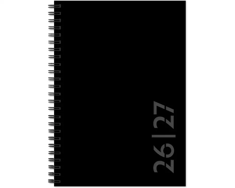 Simplex Schulagenda Colors Weekly A6 2026/2027, Schwarz