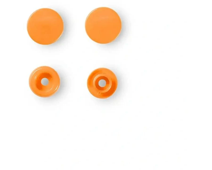 Prym Druckknöpfe Color Snaps Grau, Ø 12,4 mm, 30 Stück