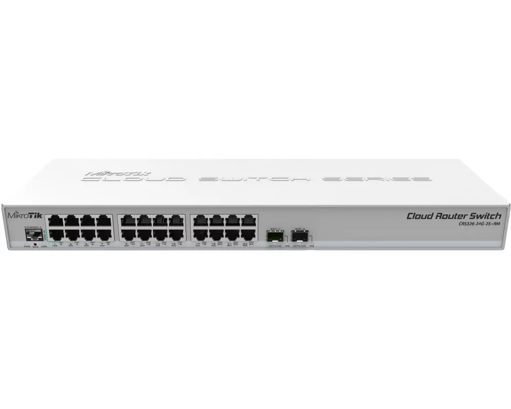 MikroTik Switch CRS326-24G-2S+RM 24 Port