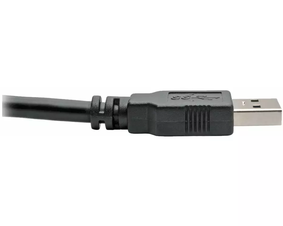 EATON TRIPPLITE USB 3.0, SuperSpeed, A/A Cable, M/M, Black, 3ft. 0.91m
