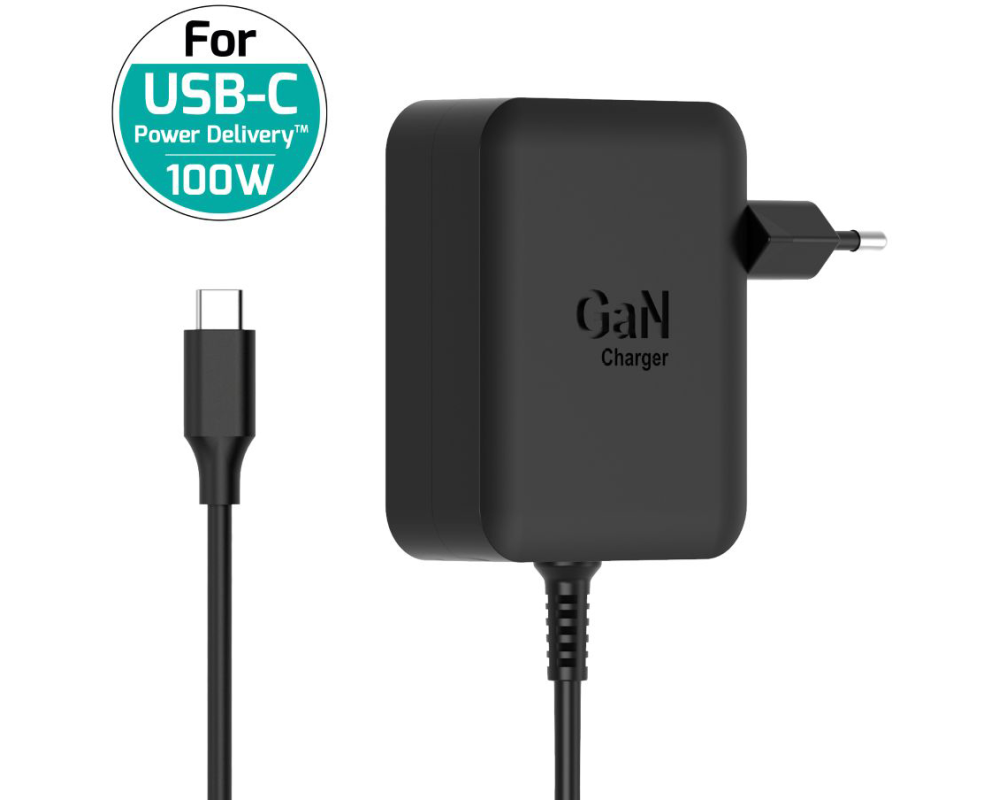 PORT PowerSupply 100W-Type C,GaN 904100CWEU Plug in 1.5 m