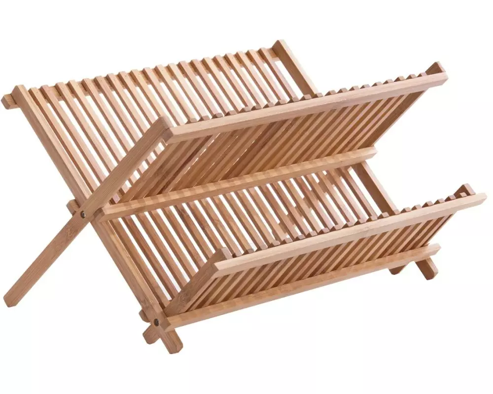 Zeller Present Abtropfgestell 42 x 35 x 25 cm, Bambus