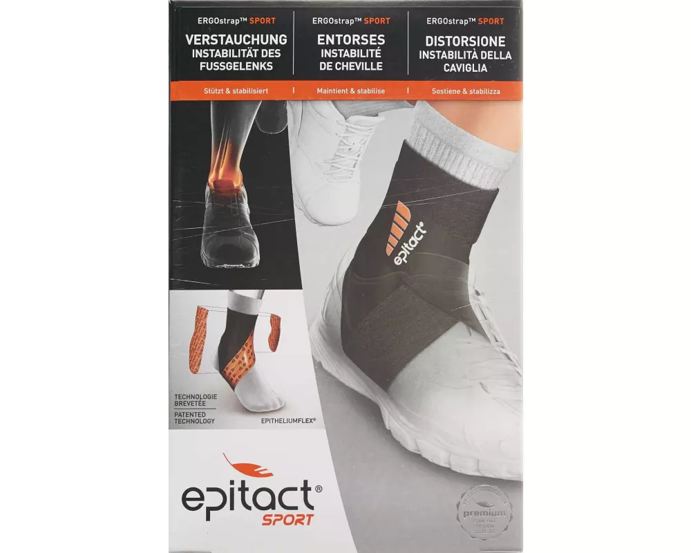 Epitact Knöchelbandage ERGOstrap M 20-21.7 cm 1 Stück