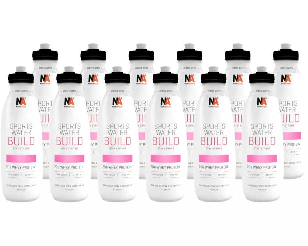 NUTRIATHLETIC Sportgetränk Sports Water Build 12 x 500 ml