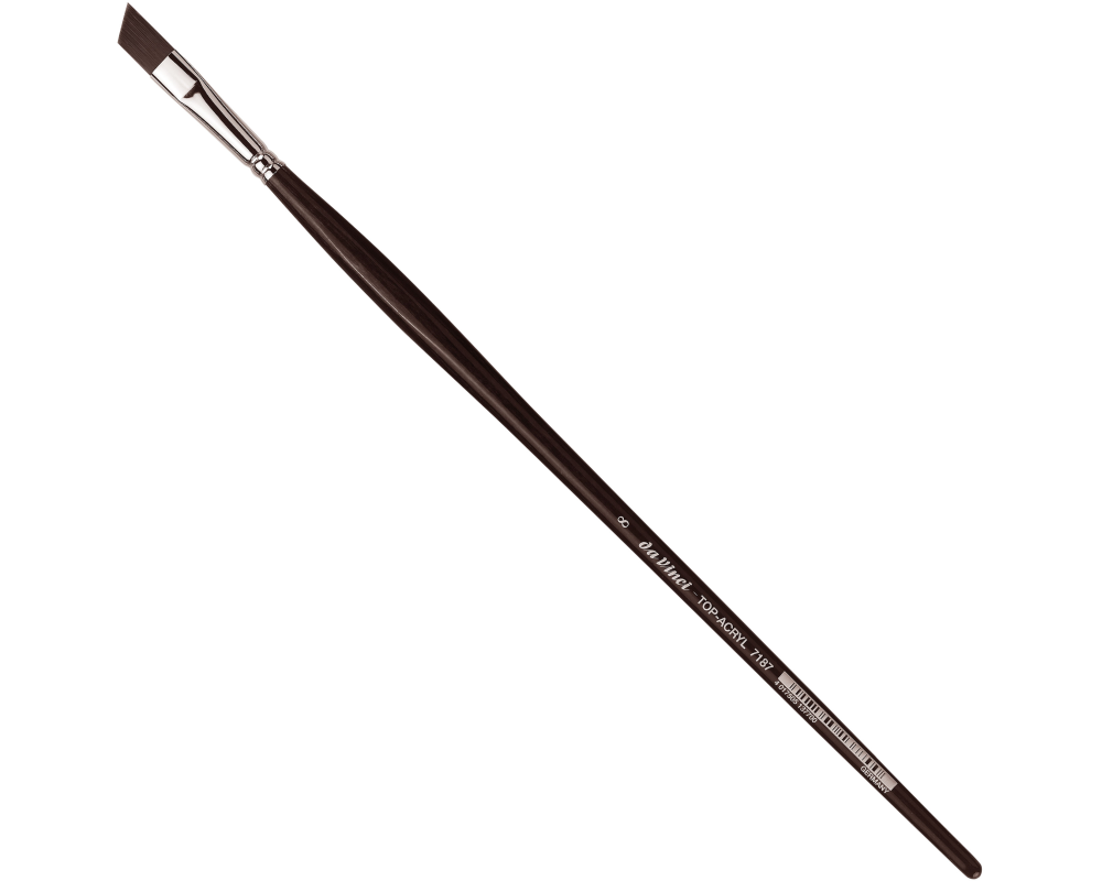 DA VINCI Schrägpinsel Top Acryl VA-7187_8 Grösse 8, Synthetik