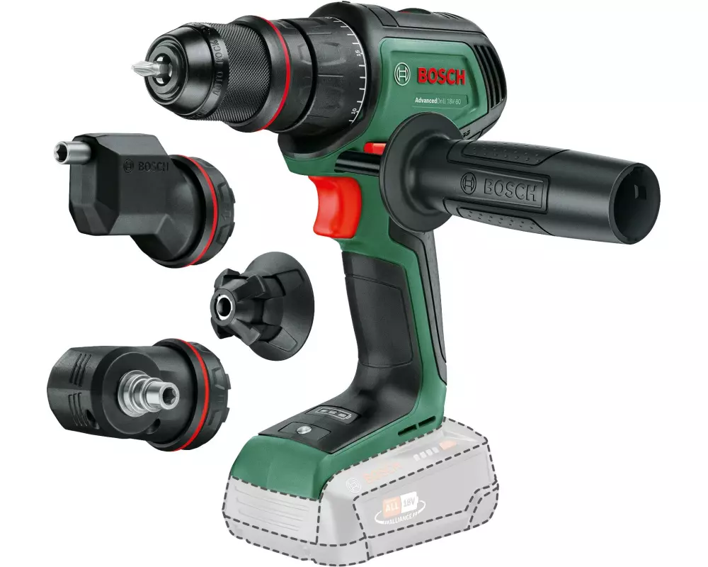 Bosch Akku-Bohrschrauber AdvancedDrill 18 V-80 Quicksnap