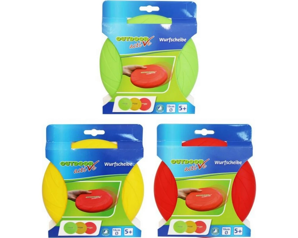 vedes Wurfscheibe Kunststoff 18 cm