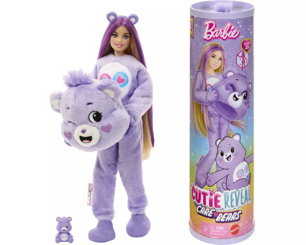 Barbie Puppe Cutie Reveal Care Bears 1 Teile-gern-Bärchi