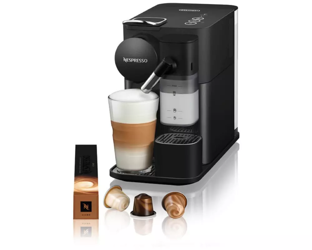 De'Longhi Kaffeemaschine Nespresso New Lattissima One EN510.B Schwarz