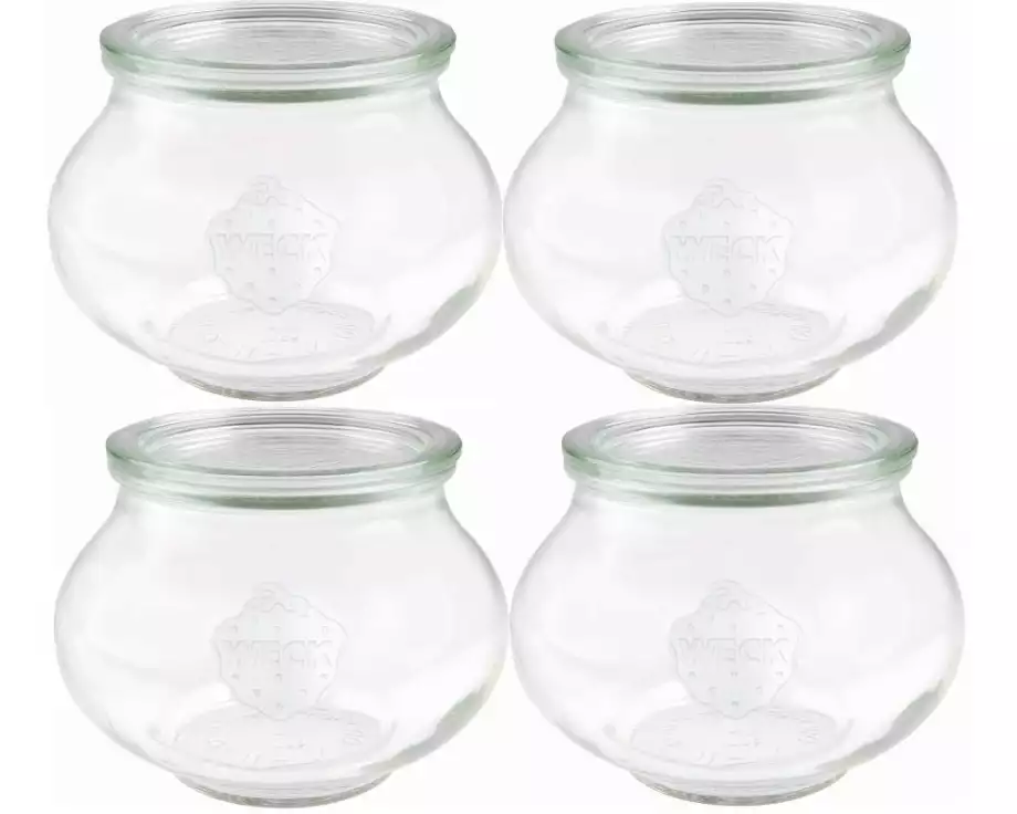 Weck Einmachglas 1000 ml, 4 Stück