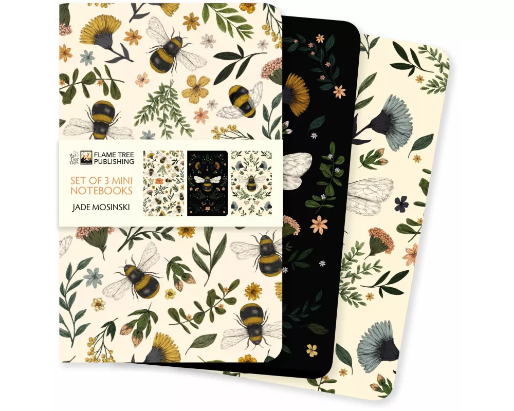 Jade Mosinski Set of 3 Mini Notebooks