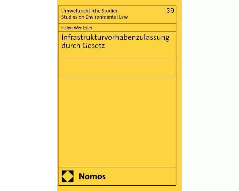 Infrastrukturvorhabenzulassung durch Gesetz