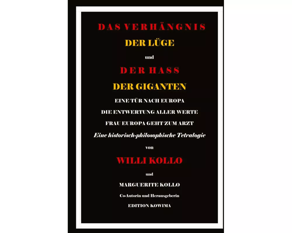Das VerhÄngnis Der LÜge