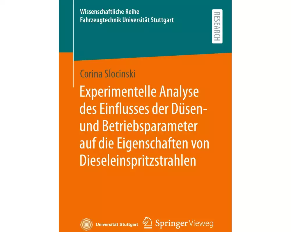 Experimentelle Analyse des Einflusses der Düsen- und Betriebsparameter auf die Eigenschaften von Dieseleinspritzstrahlen