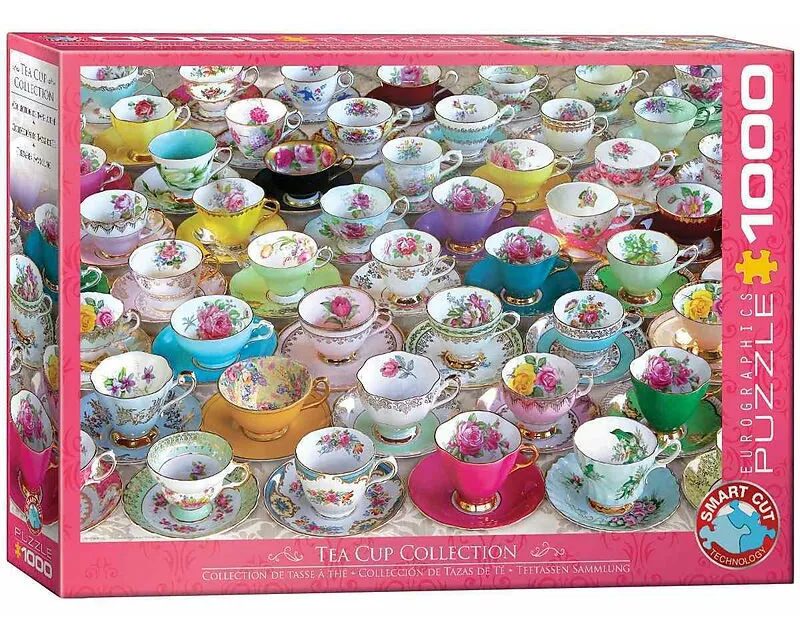 Puzzle 1000 Teile - Teacup Collection