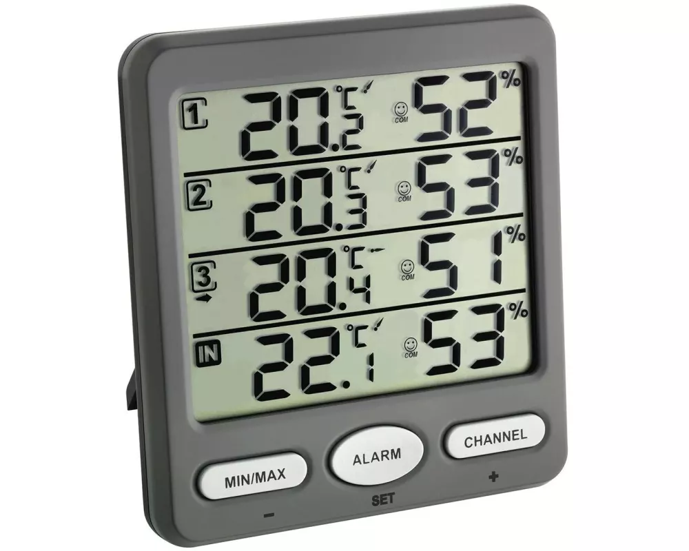 TFA Dostmann Thermo-/Hygrometer KLIMA-MONITOR