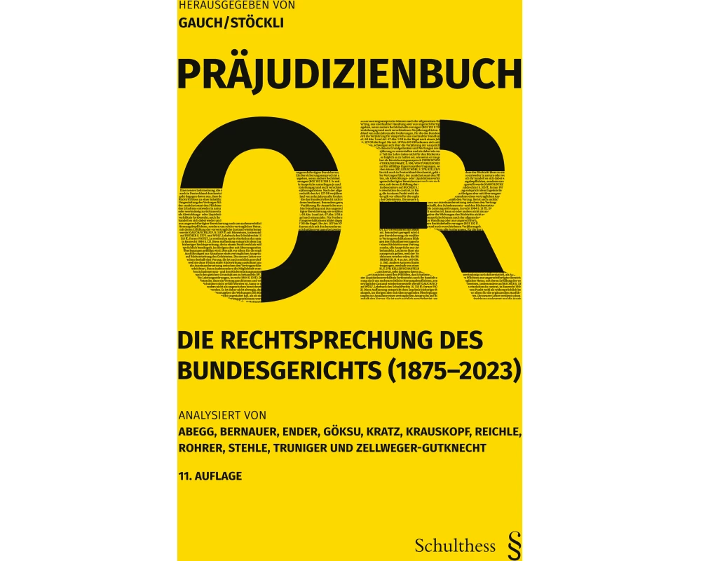 Präjudizienbuch OR