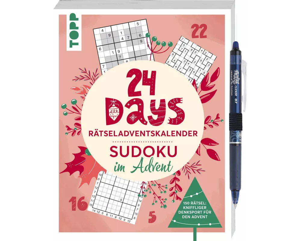 24 DAYS RÄTSELADVENTSKALENDER – Sudoku im Advent