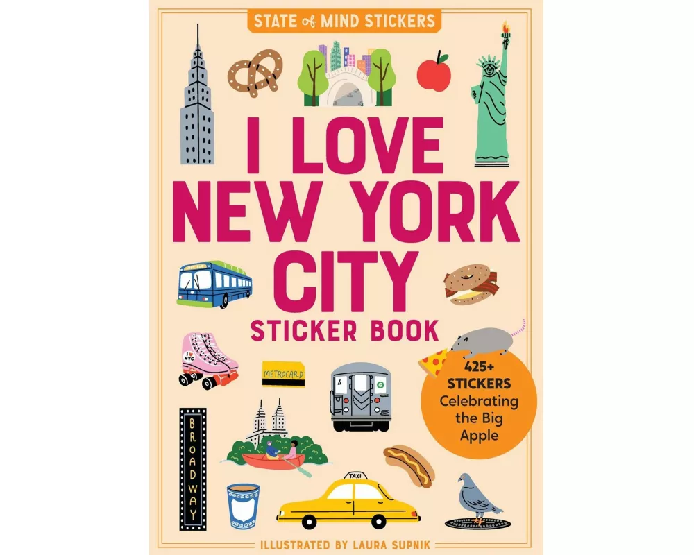 I Love New York City Sticker Book