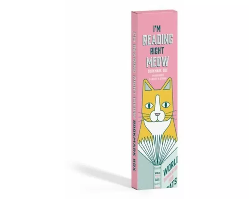 I’m Reading Right Meow Bookmark Box
