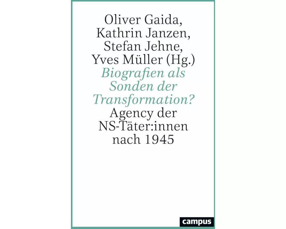 Biografien als Sonden der Transformation?