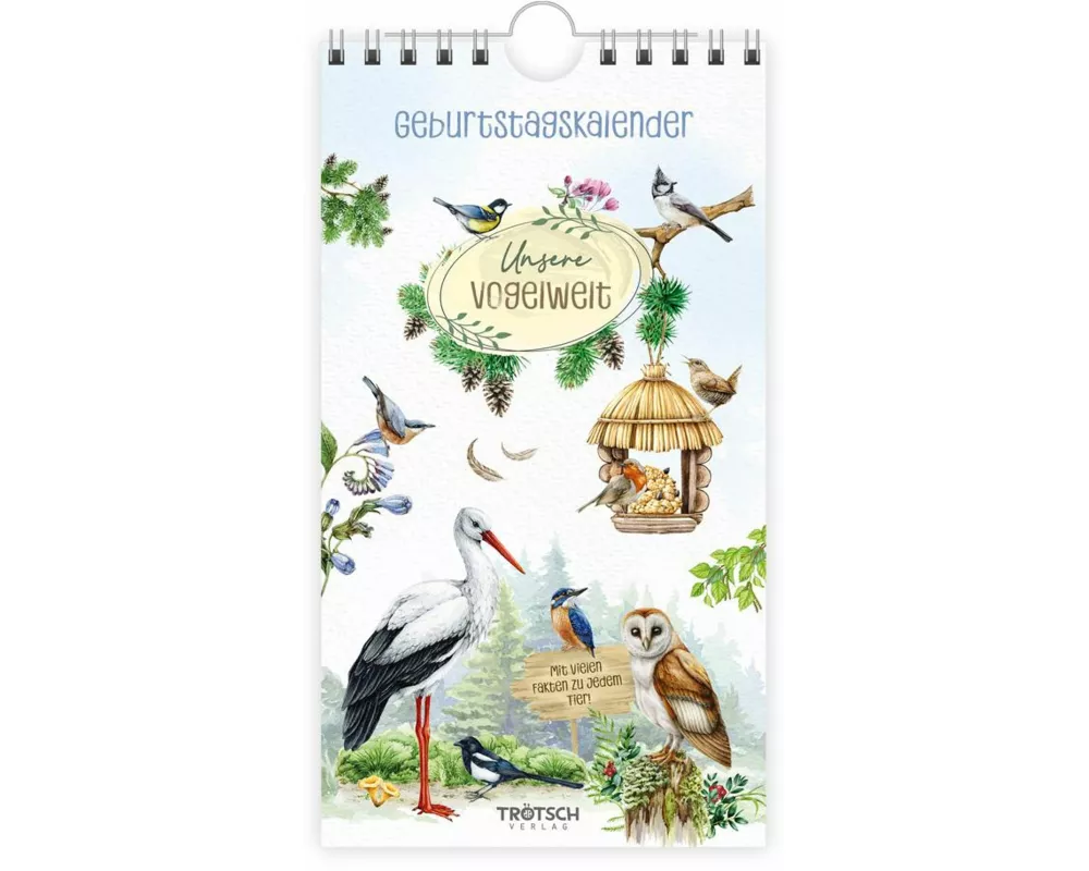 Trötsch Geburtstagskalender Unsere Vogelwelt