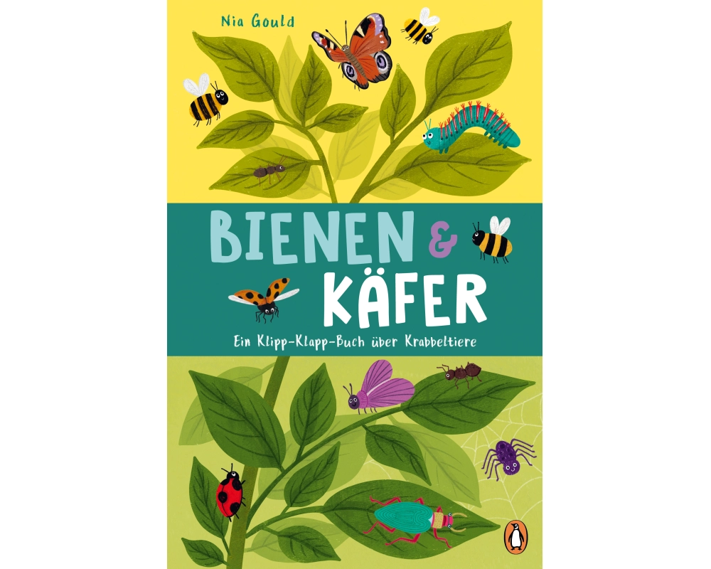 Bienen & Käfer – Ein Klipp-Klapp-Buch über Krabbeltiere
