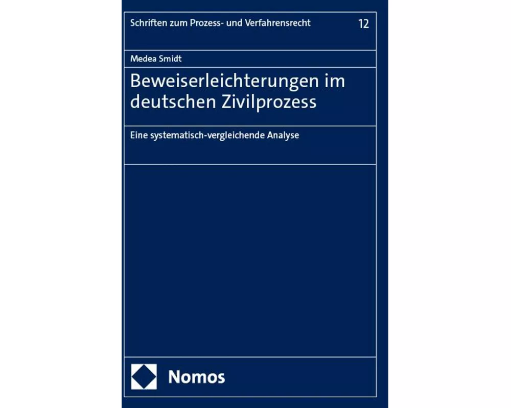 Beweiserleichterungen im deutschen Zivilprozess