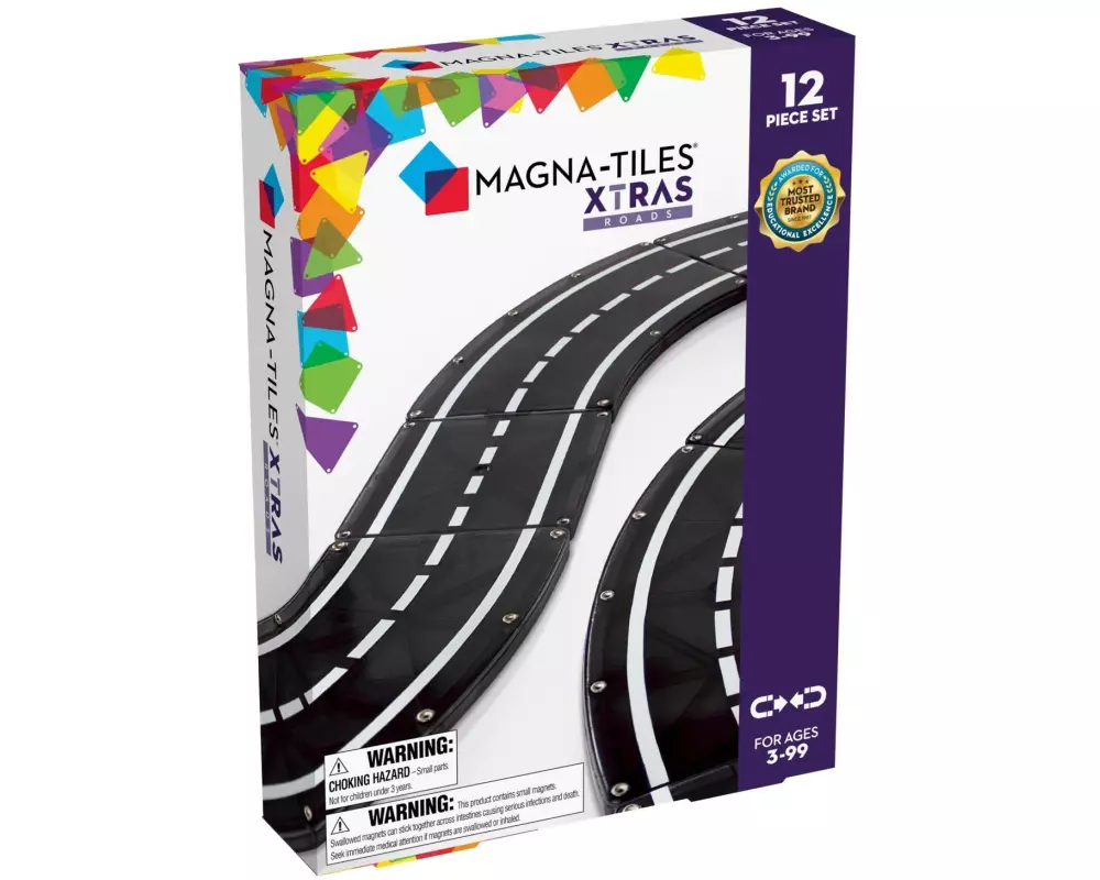 Magna-Tiles Bausteinmodell XTRA Roads Set