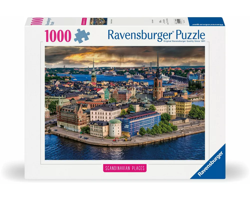 Erwachsenenpuzzle 1000 Teile - Stockholm, Schweden