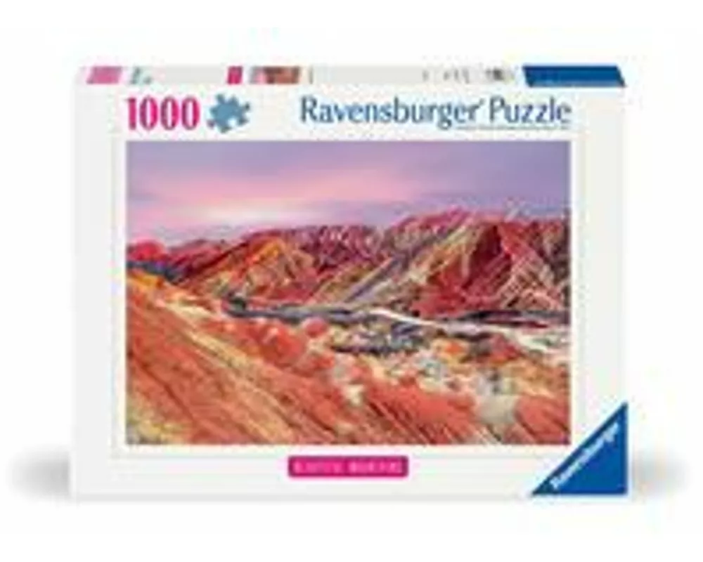 Erwachsenenpuzzle 1000 Teile - Regenbogenberge, China