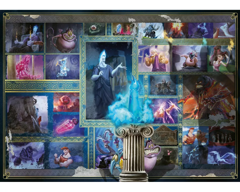 Erwachsenenpuzzle 1000 Teile - Disney Villainous - Hades